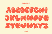 Femme Fierce - Cute Bubble Font, a Handwritten Font by ariodsgn (Thumbnail 4 of 8)
