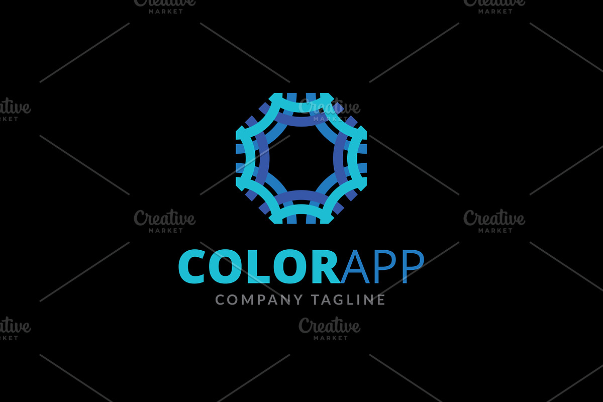 Color App Logo, a Branding & Logo Template by Maraz Logo