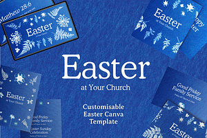 Church Easter Canva Template