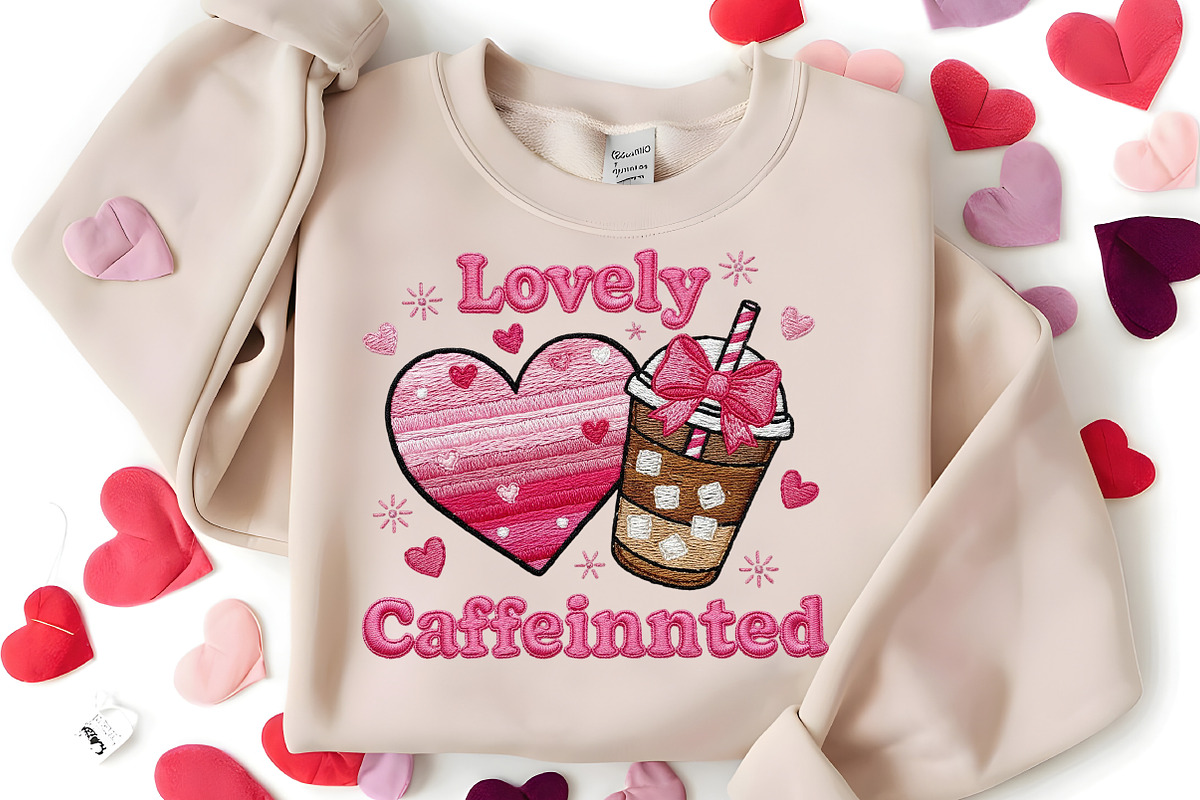 Lovely & Caffeinated PNG, Valentine, an Illustration by Canvas Craft (Photo 6 of 7)