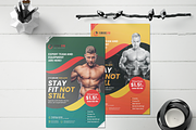 Fitness Trainer Flyer Template, a Flyer Template by Creativpixl (Thumbnail 6 of 7)