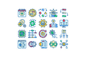Business process automation and, an Object Graphic by pikepicture