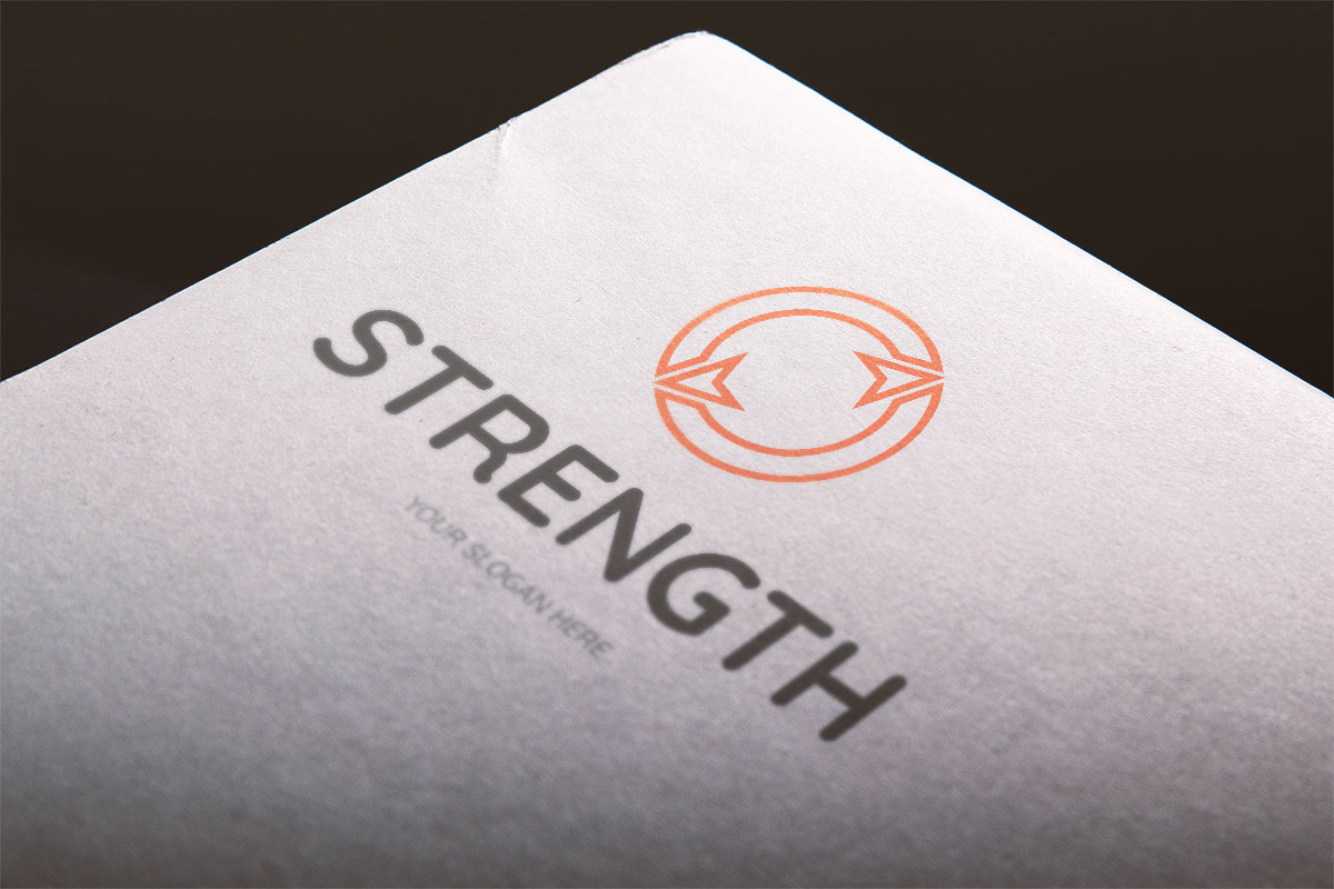 Strength Logo Template, a Branding & Logo Template by BdThemes