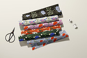 Floral patterns. Vibrant colors, a Pattern Graphic by oxygen_8 (Thumbnail 6 of 8)