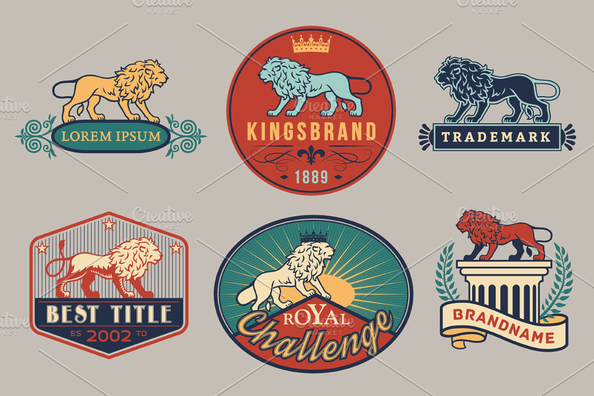 Lion Labels, a Branding & Logo Template by daseugen (Photo 4 of 5)