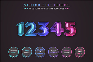 Candy - Editable Text Effect