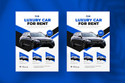 Rent a car flyer design, a Flyer Template by Tanmoy Topu (Thumbnail 3 of 6)