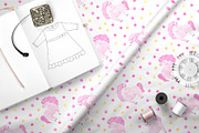 Watercolor Unicorn Design Set, a Decorative Illustration by LarysaZabrotskaya (Thumbnail 8 of 10)