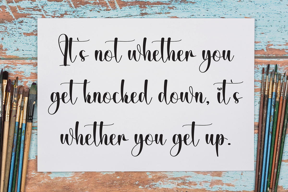 Ginger Bread | Script Font, a Handwritten Font by Scratchones (Photo 3 of 9)