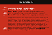 Steamer Font Family -50 %, a Sans Serif Font by Erik Bertell Fonts (Thumbnail 5 of 5)