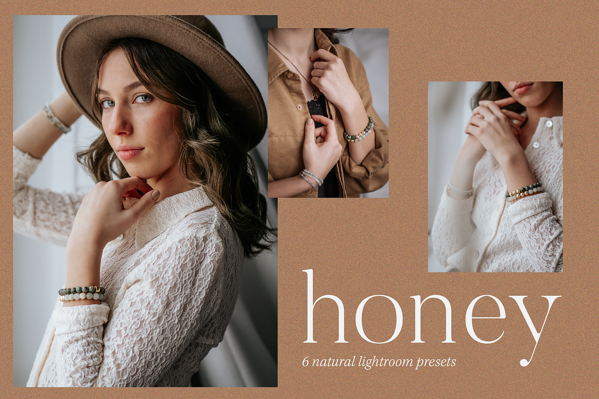 Honey Presets by Fern & Oak, a Layer Style Add-On by Fern and Oak Creative (Photo 1 of 12)