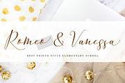 Amorra Script, a Script Font by Zane Studio (Thumbnail 7 of 10)