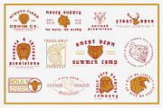 Vintage Animal Logos, an Animal Illustration by Justin Achammer (Thumbnail 3 of 11)