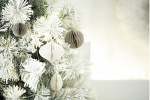 Christmas tree with modern paper, a Holiday Photo by Anna Efetova