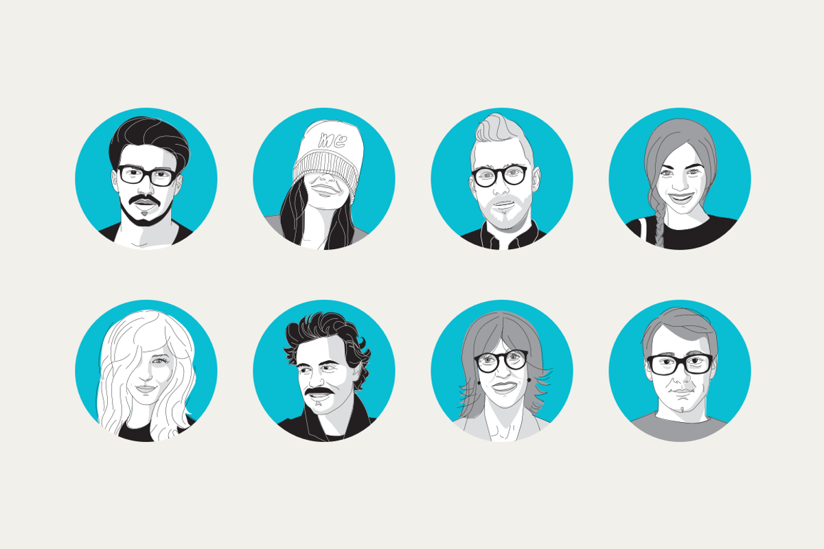 Portrait Illustrations – Mix Set 1, a Person Illustration by Little Jimi Shop (Photo 2 of 5)