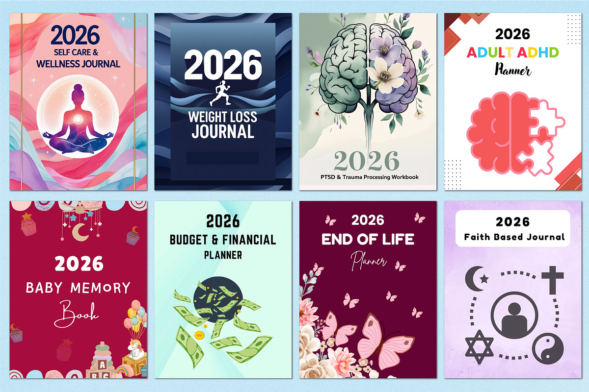 Mega 2026 KDP Interior Bundle, a Stationery Template by Shumaya (Photo 3 of 10)