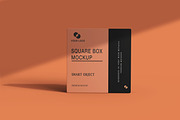 Square box mockup design, a Packaging Mockup by Raihan Rahman (Thumbnail 12 of 14)