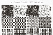 Linocut Patterns, a Pattern Graphic by GVGraphics (Thumbnail 6 of 15)
