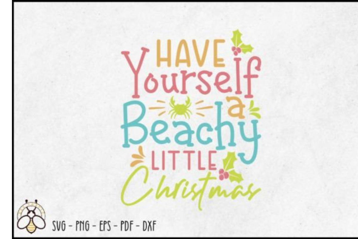 Christmas Beach SVG Bundle, an Object Graphic by BeeCraftR (Photo 12 of 13)