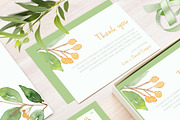 Floral Watercolor Wedding Suite, an Invitation Template by Love Design (Thumbnail 7 of 15)