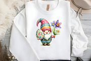 Cute Easter Gnome Sublimation, an Illustration by DreamCafeArt (Thumbnail 3 of 4)