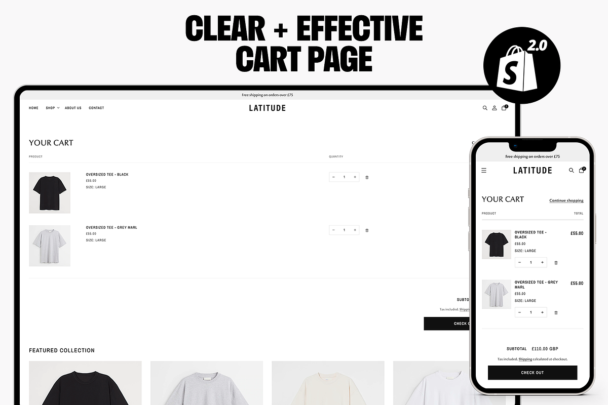 Shopify Theme | Luxury Streetwear, a Templates & Theme by Ollie's Designs (Photo 9 of 10)