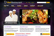 Hot Restaurant, a WordPress Template by hot-themes (Thumbnail 3 of 5)