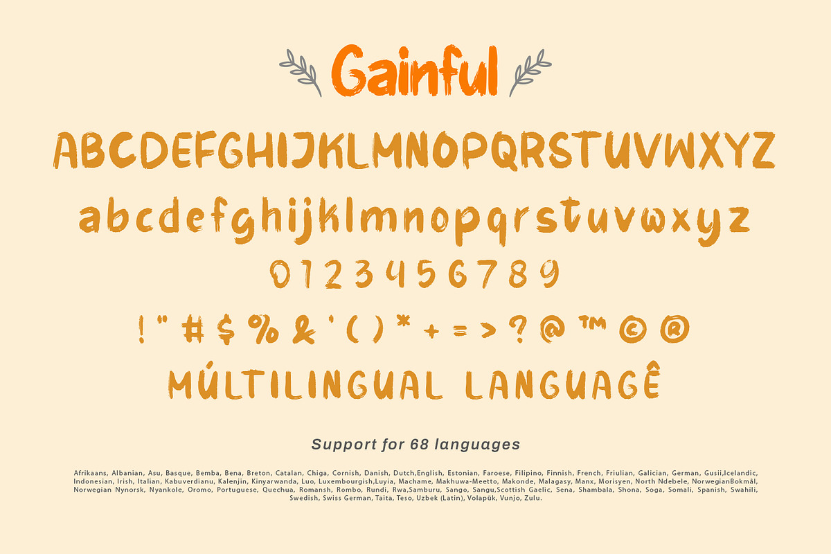 Gainful, a Script Font by yumnatype (Photo 10 of 10)