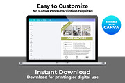 Open House Flyer Canva Template, a Flyer Template by M9 Design (Thumbnail 4 of 5)