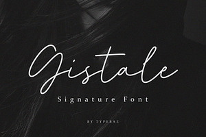 Gistale - Signature Script Font