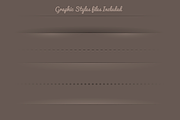 Vector Horizontal Rule Pack, a Templates & Theme by Vectricity Designs (Thumbnail 4 of 5)