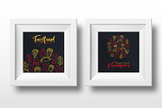 Foodporn or Fastfood banners, a Social Media Template by Leo Edition (Thumbnail 3 of 4)