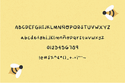 Little Bumblebee Hand Drawn Font, a Script Font by thetrendytemplate (Thumbnail 2 of 6)