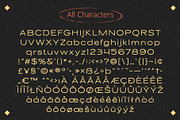 Cenios Vintage, a Sans Serif Font by Craft Supply Co. (Thumbnail 6 of 8)