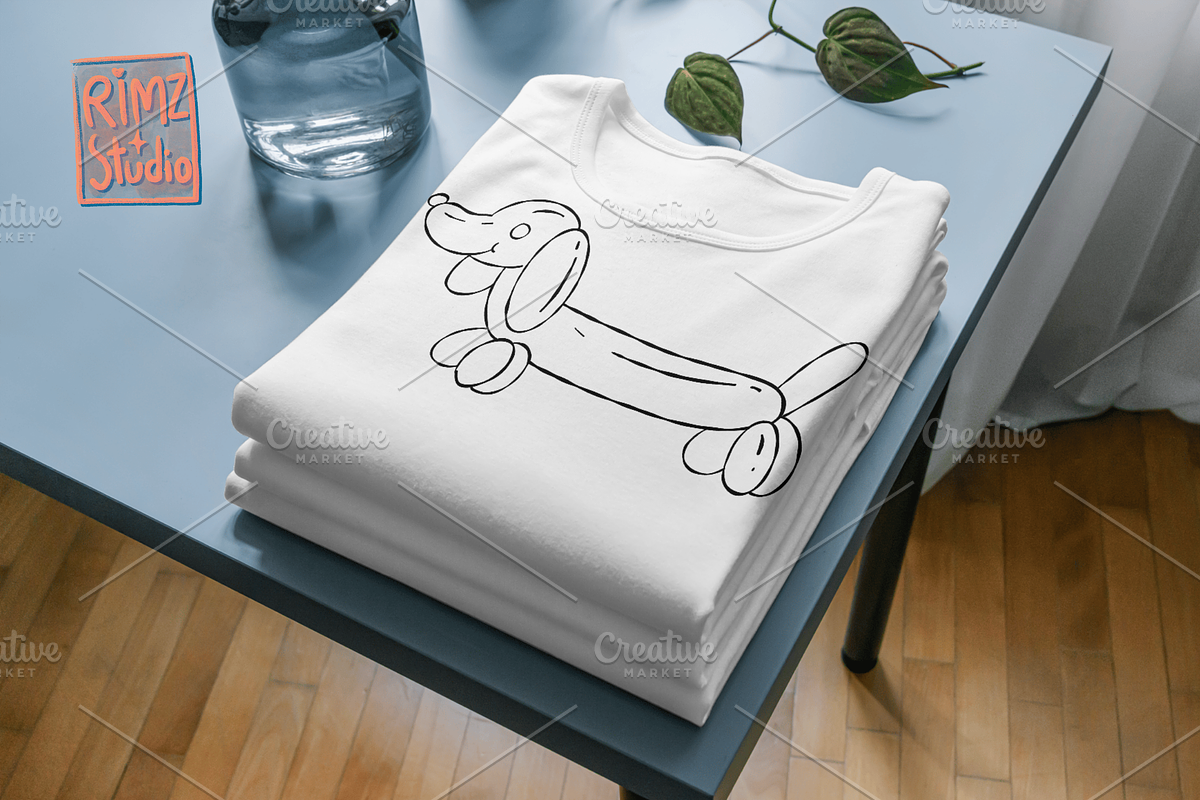 Balloon Animals Hand-Drawn SVG, an Animal Illustration by RimzStudio (Photo 5 of 8)