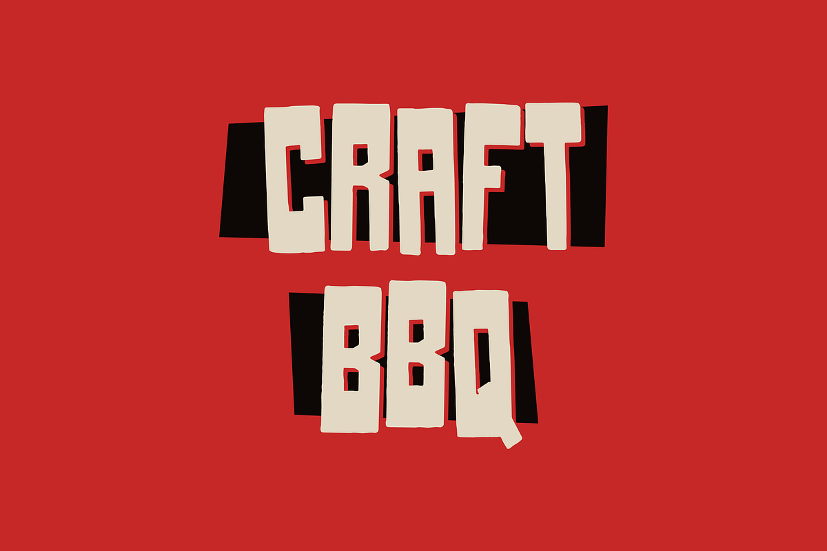 HARD KNOCKS — A Streets Display Font preview 5