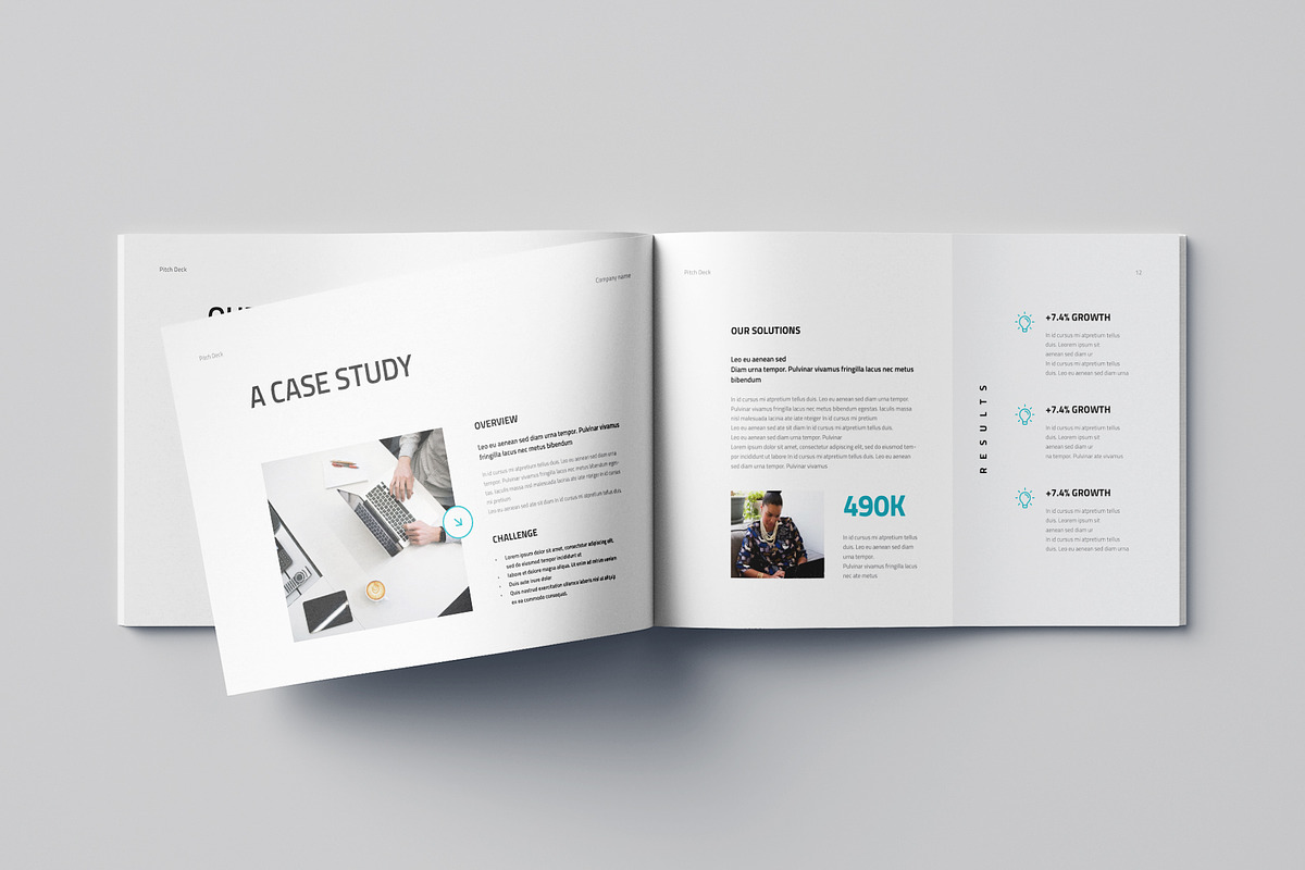 Pitch Deck Template | Canva & Word preview 6