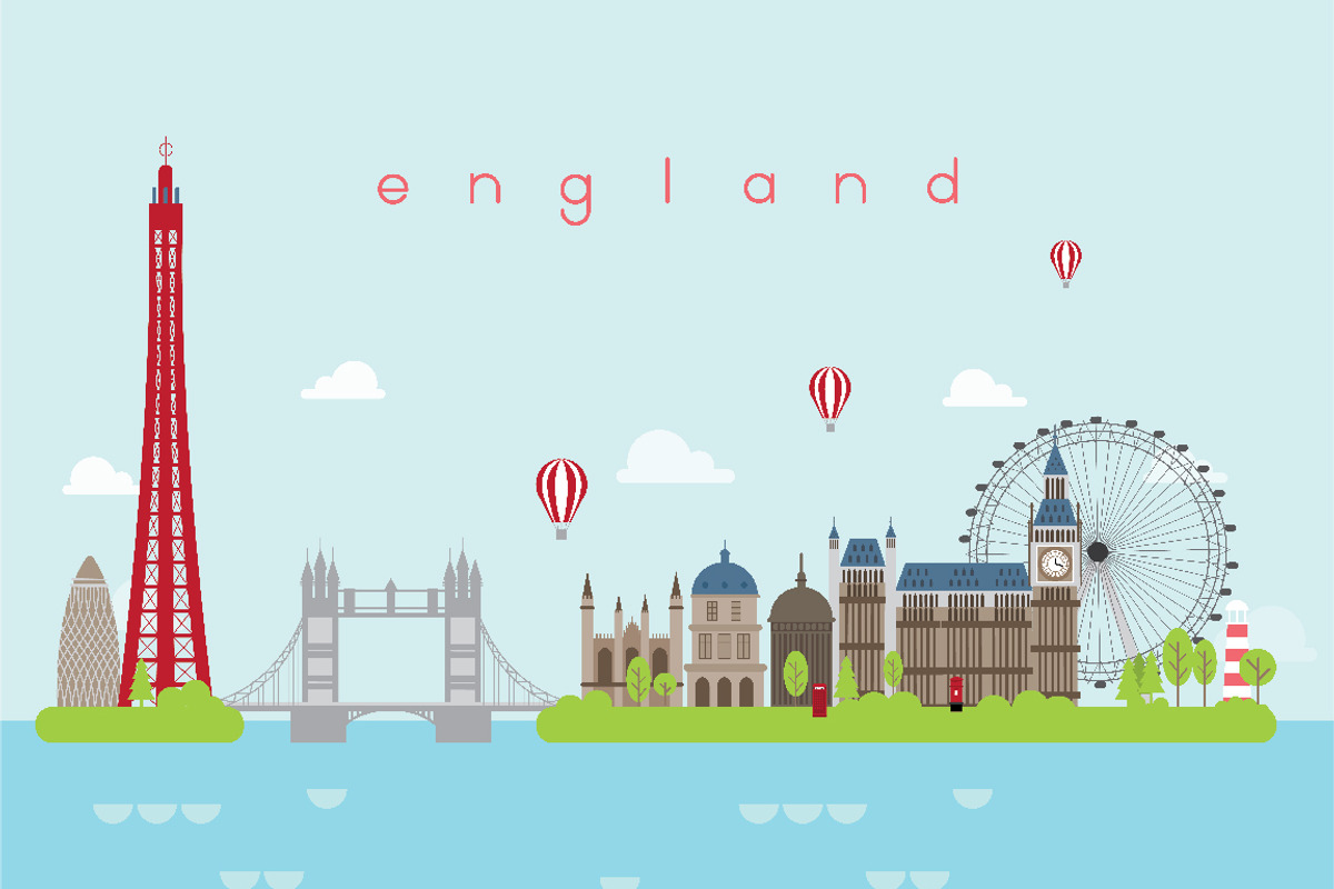 Landmarks Travel and Journey Vector, an Illustration by Noree (Photo 6 of 7)
