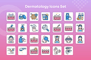 Dermatology Icons Set - Filled Line, an Icon by Kmg Design (Thumbnail 2 of 2)