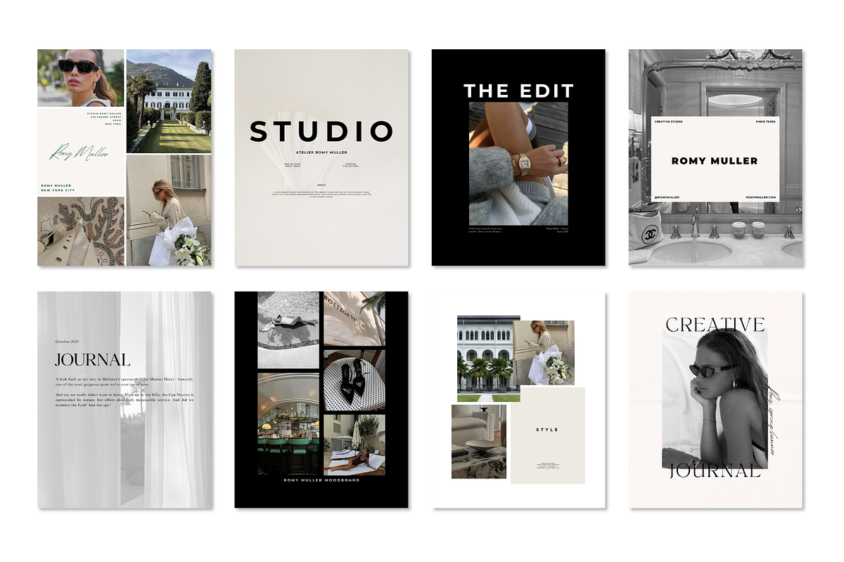 ROMY II: IG PORTRAIT 4:5 TEMPLATE, a Social Media Template by Alice Revel Co (Photo 10 of 12)