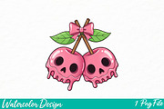 Halloween Png, an Illustration by Watercolor design (Thumbnail 1 of 3)