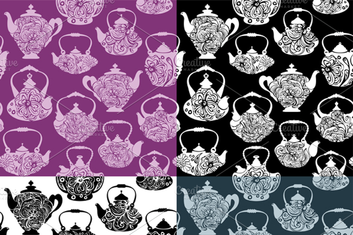 Retro design china tea pots preview 2