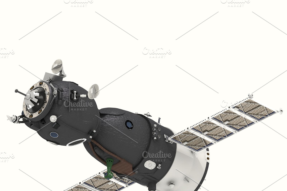 Soyuz TMA Spaceship, a Cars & Vehicle 3D Model by Mechanik (Photo 3 of 22)