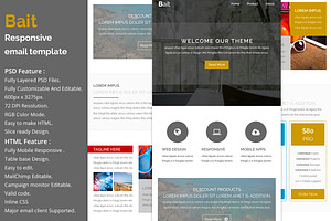 Bait - Responsive Email Template