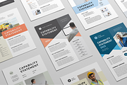 Capability Statement Bundle, a Flyer Template by Leaflove (Thumbnail 2 of 10)