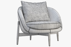 Linteloo Heath Armchair 3d Model