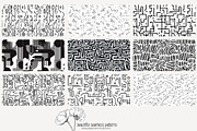 80 abstract b/w seamless pattern, a Pattern Graphic by Poppy Lane Studio (Thumbnail 7 of 11)