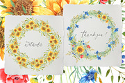 Sunflowers, an Illustration by JennyColorArt (Thumbnail 9 of 13)