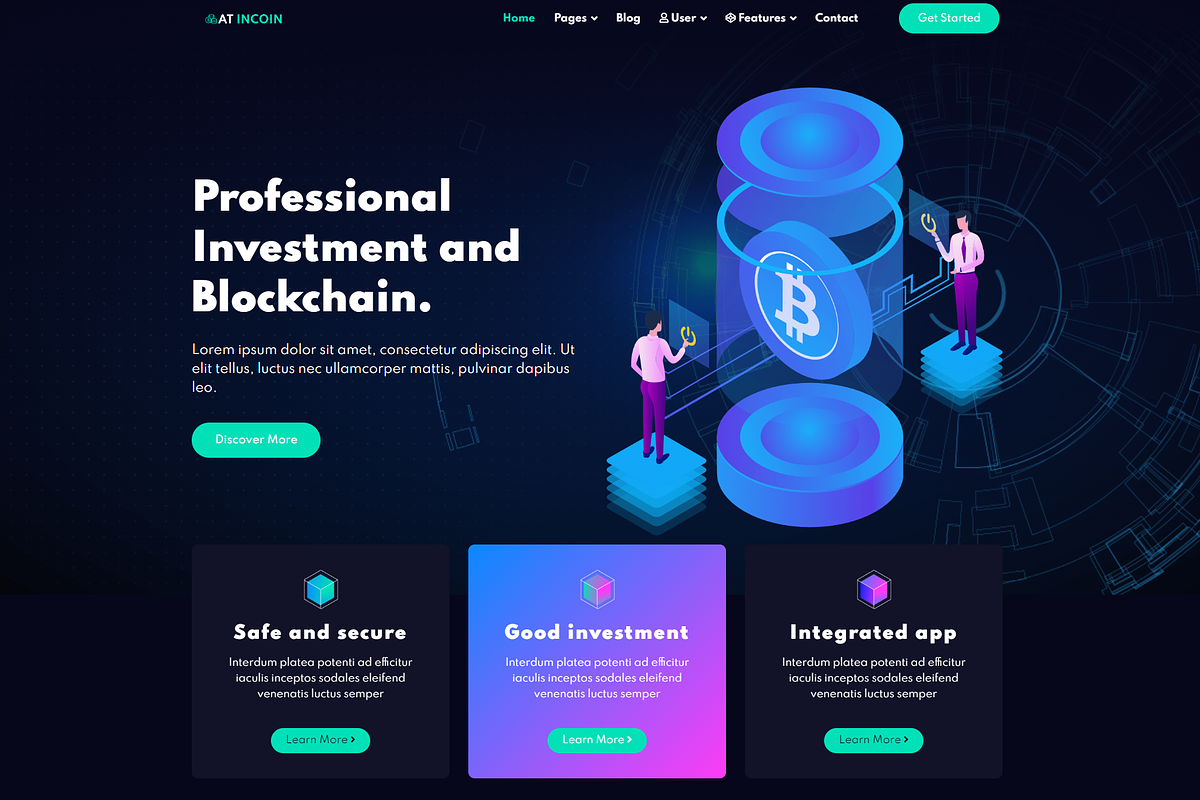 AT InCoin - Crypto WP Theme, a WordPress Template by LTheme