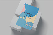 US Half Letter Size Flyer Mockups, an Advertising Mockup by megostudi0 (Thumbnail 2 of 6)